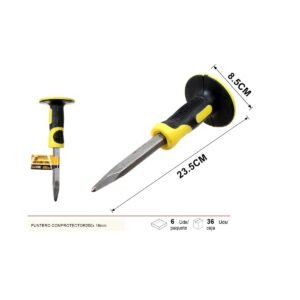 Puntero con protector 250x16mm Ferreteria Telcoges