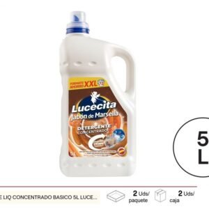 Detergente líquido concentrado 5L Lucecita