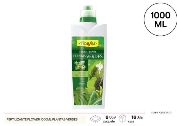 Fertilizante Flower para plantas verdes 1000ml