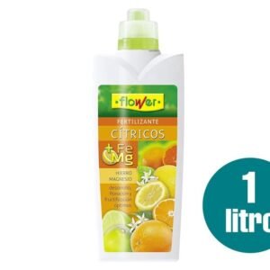 Fertilizante líquido cítricos 1000ml: Nutrición específica para tus cítricos. Fórmula balanceada para un crecimiento vigoroso y frutos saludables.