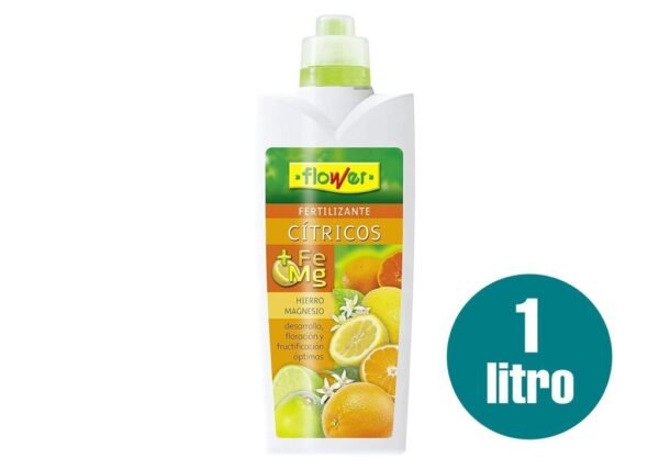 Fertilizante líquido cítricos 1000ml: Nutrición específica para tus cítricos. Fórmula balanceada para un crecimiento vigoroso y frutos saludables.