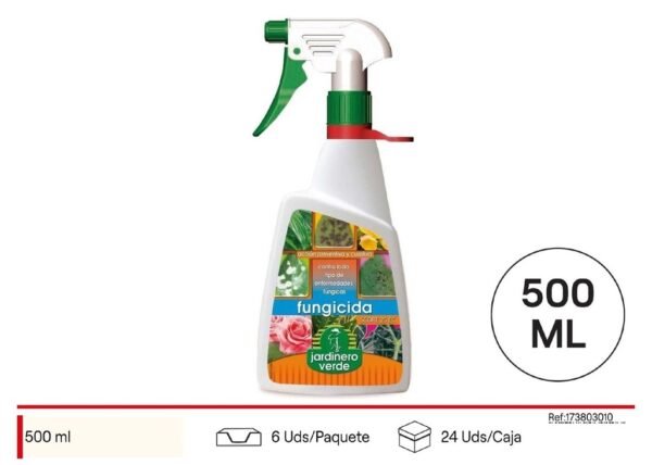 Fungicida jardinero 500 ml