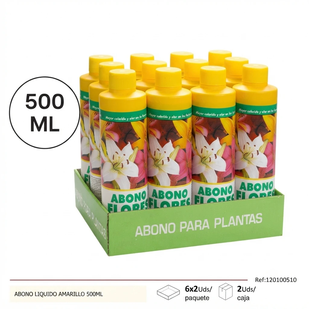 Abono Liquido Amarillo 500ml Telcoges Ferretería Online
