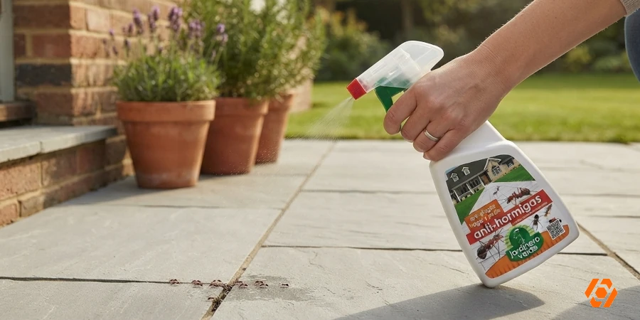 Antihormigas Jardinero Verde 500 ml para control de plagas - ambiente Telcoges