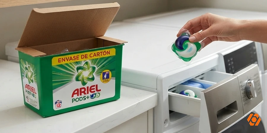 Cápsulas de detergente Ariel 12Uds Ambiente Telcoges Ferretería Online