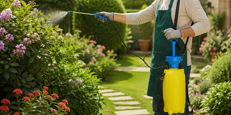 Botella de presion 8L Ferro Tools herramientas de jardineria Telcoges