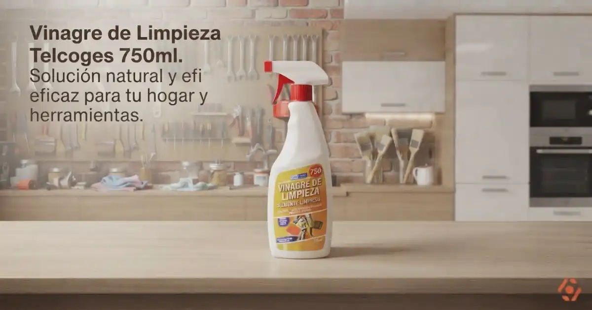 Descubre el poder limpiador del vinagre blanco de 750ml