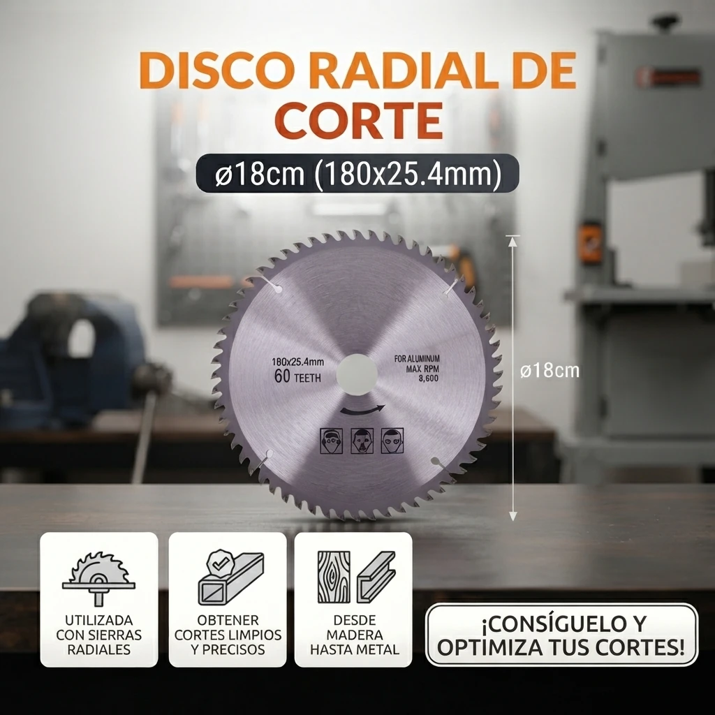 Disco radial de corte - Imagen 2
