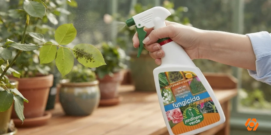 Fungicida Jardinero Verde 500 ml para control de hongos - ambiente Telcoges