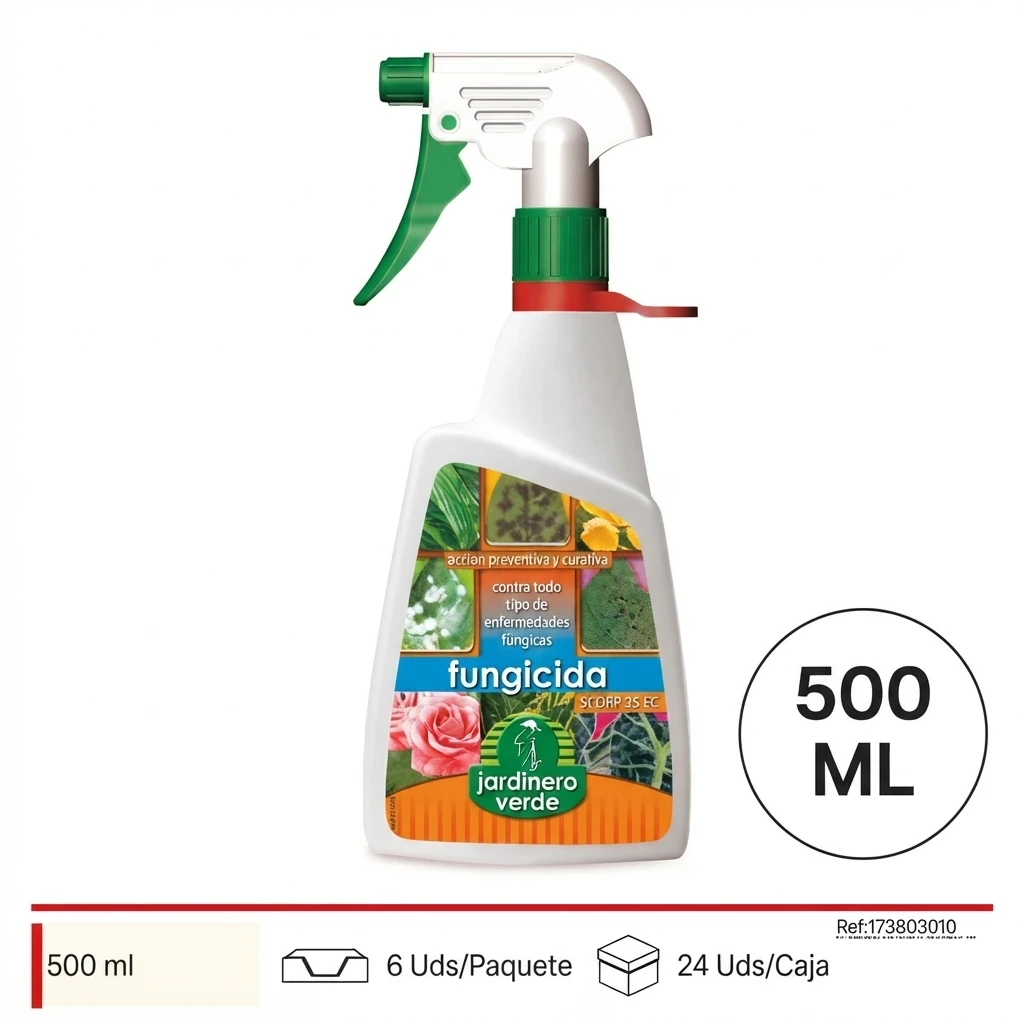 Fungicida jardinero 500 ml