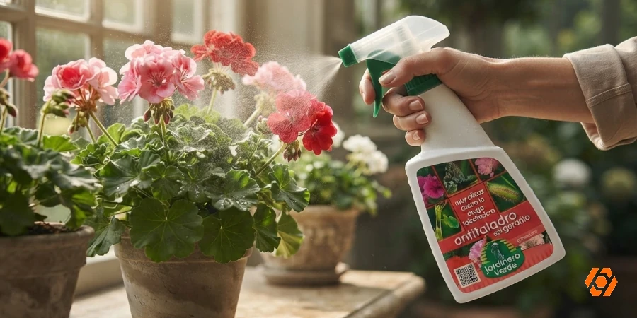 Insecticida jardinero V. geranio 500ml Ambiente Telcoges Ferretería Online