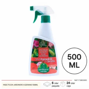 Insecticida jardinero V. geranio 500ml Telcoges Ferretería Online