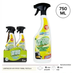 Limpieza para freidora de aire 750ml Telcoges Ferretería Online