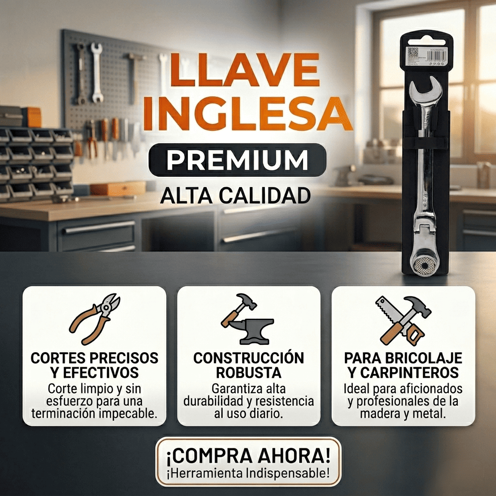 Llave Inglesa Banner Telcoges Ferretería Online