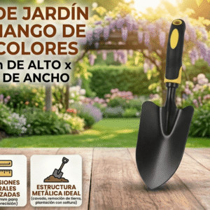 Pala de Jardin con Mango de Dos Colores Telcoges Ferretería Online en España