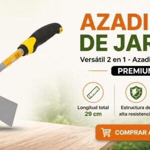 Azadilla de jardín para airear y descompactar el suelo de 29 cm Telcoges España