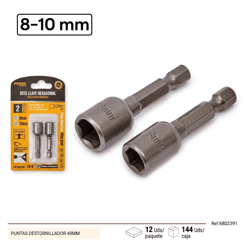 Puntas para destornillador 48mm Telcoges Ferretería Online