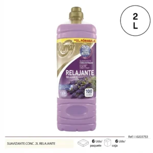 Suavizante concentrado relajanate 2L Telcoges Ferretería Online
