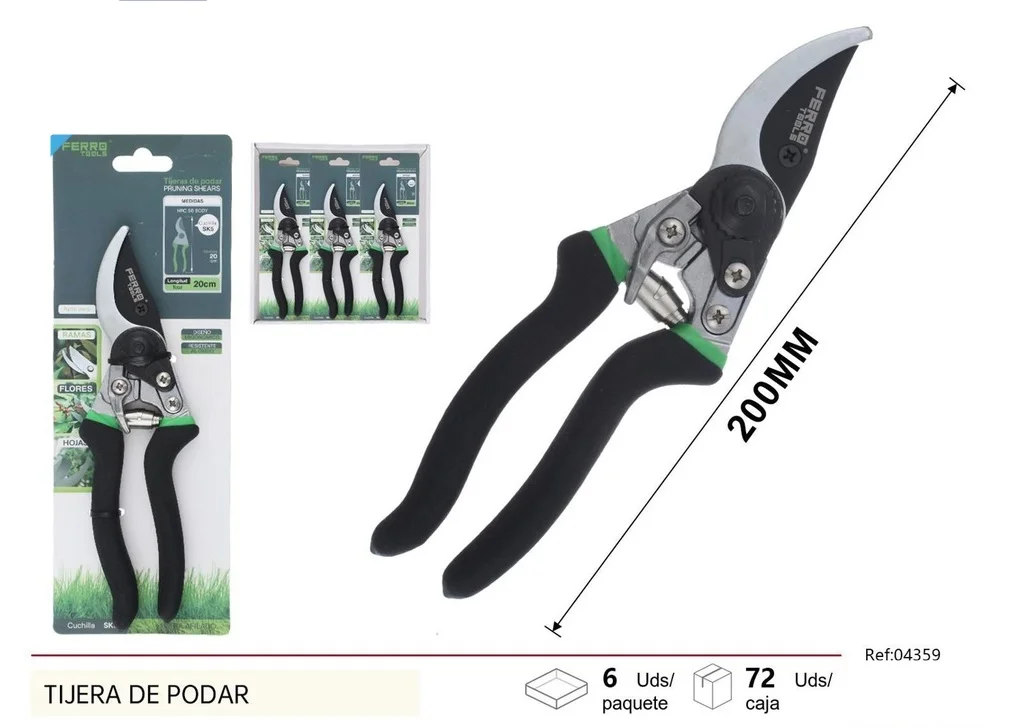 Botella de presion 8L Ferro Tools herramientas de jardineria Telcoges
