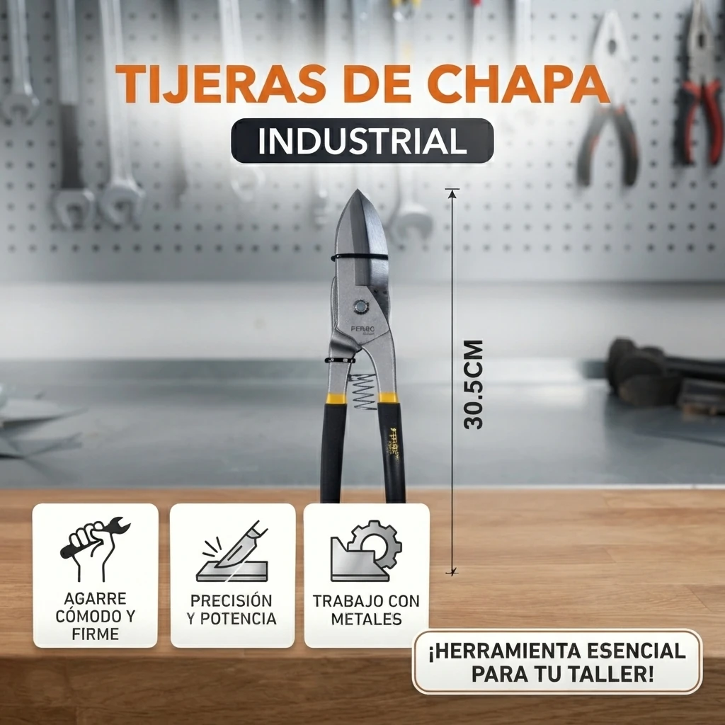 Tijeras de chapa 30cm - Imagen 2