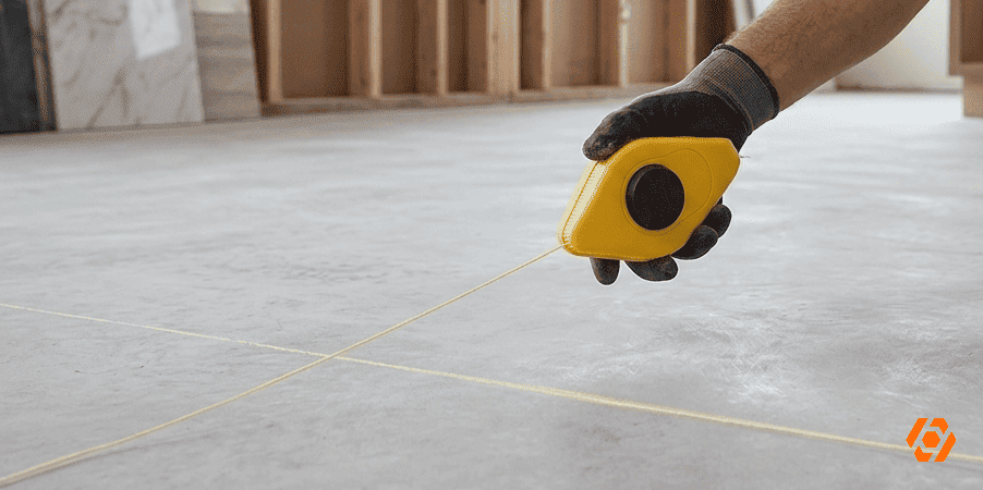 Tiralíneas 30m Ferro Tools para marcado y medición profesional