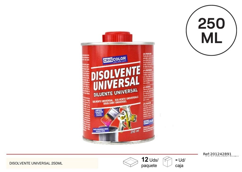 Disolvente universal 250ml