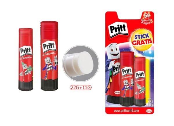 Goma sólida 22g + 11g set PRITT STCK