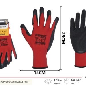 Guantes de jardinería y bricolaje 10/XL