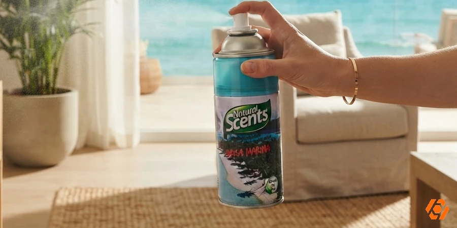 Aire fresco de brisa marina 260ml para el hogar - ambiente Telcoges