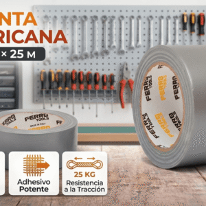 cinta americana gris