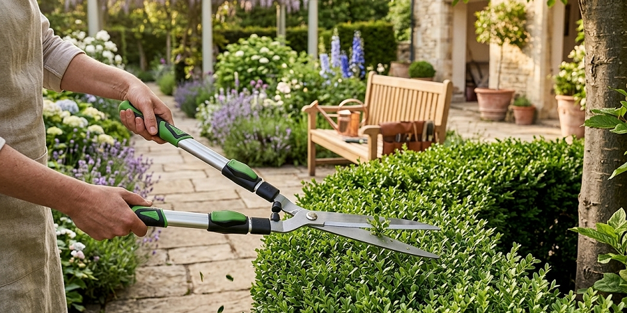 Tijera de podar telescópica aluminio Ferro Tools herramientas de jardineria Telcoges