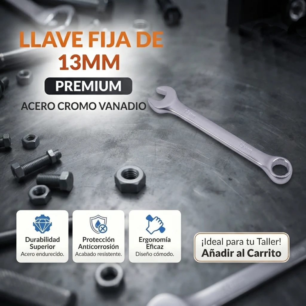 llave fija de 13mm Banner Telcoges Ferretería Online