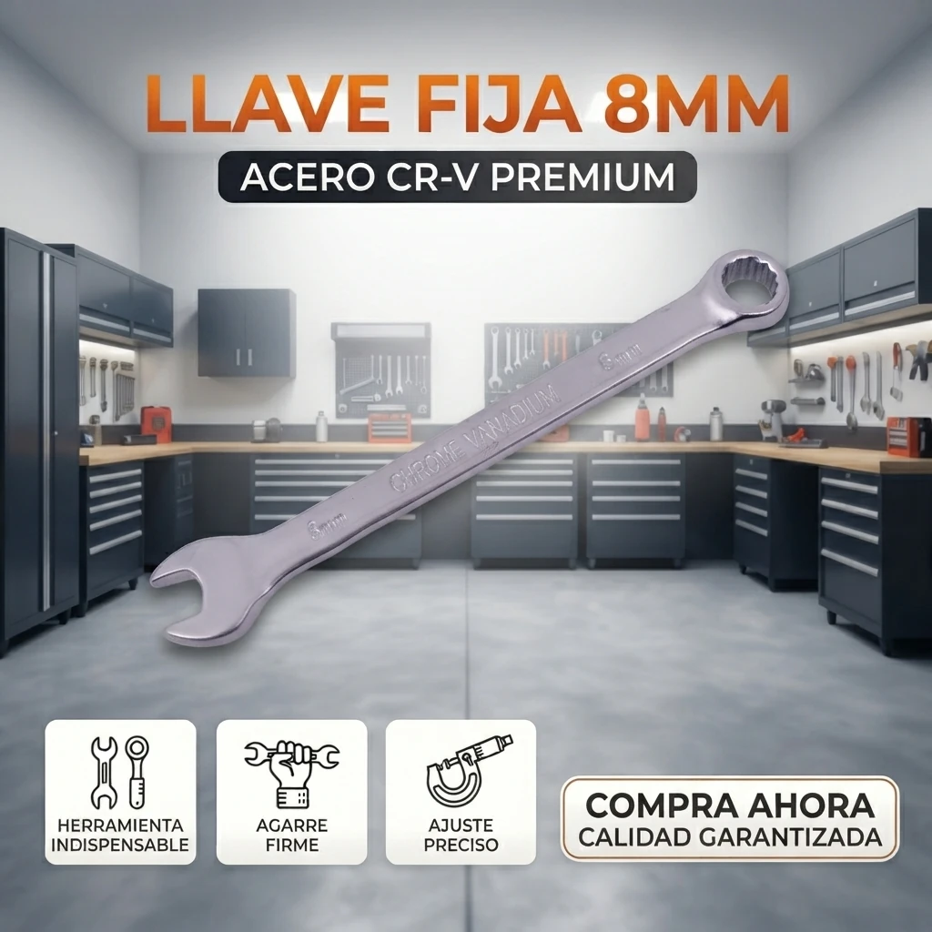 llave fija de 8mm Banner Telcoges Ferretería Online