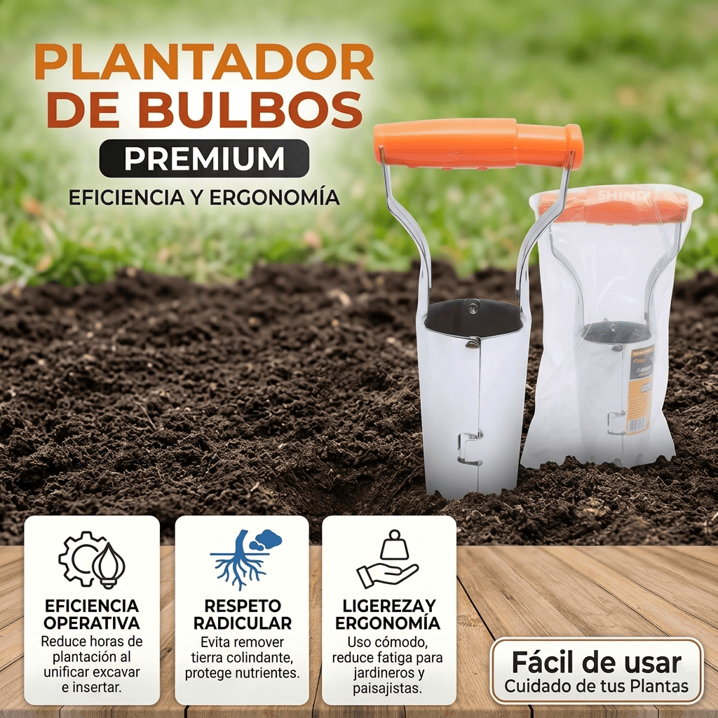 Plantador de Bulbos Banner Telcoges Ferretería Online