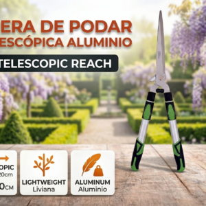 Tijera de podar telescópica aluminio Ferro Tools herramientas de jardineria Telcoges