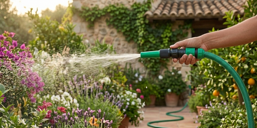 Manguera de agua con accesorios Ferreteria Telcoges