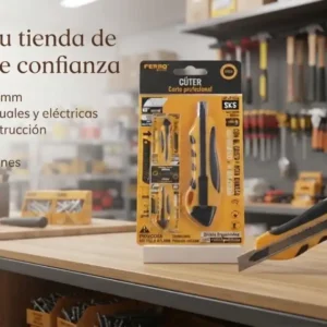 Cuter profesional 9mm cuchilla negra tienda online Telcoges