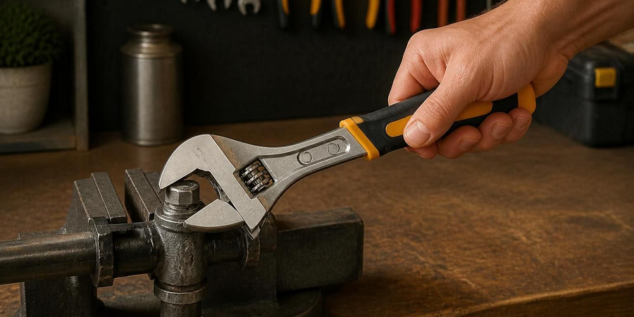 Llave inglesa ergonomica 30 cm Ferro Tools longitud 300mm Telcoges