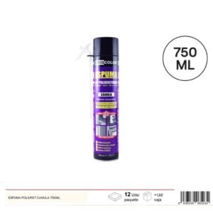 Espuma de poliuretano 750ml Telcoges Ferretería Online