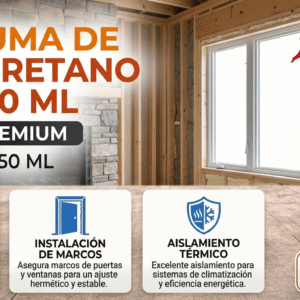 Espuma de Poliuretano 750ml Telcoges Ferretería Online en España