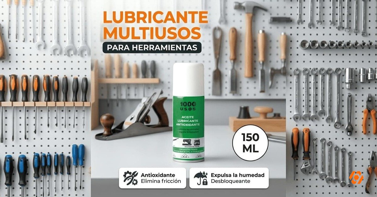 Lubricante Multiusos en Spray 150ml para Herramientas - Ferretería Telcoges