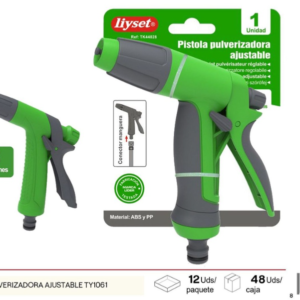 Pistola de riego ajustable TY1061 con 7 funciones de pulverización