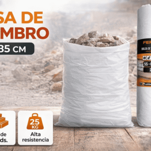 bolsa escombro blanca