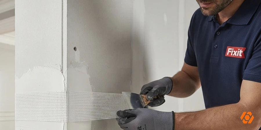 Cinta Adhesiva De Fibra De Vidrio 50mm X 40m Ambiente Telcoges Ferretería Online