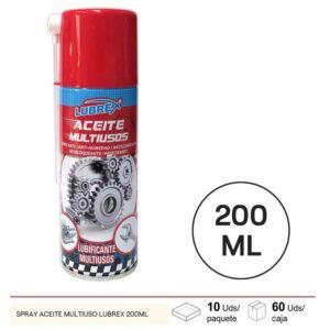 Espray Lubricante Multiusos Lubrex 200ml ferreteria Telcoges