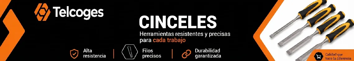 Cinceles - Telcoges Ferretería Online.