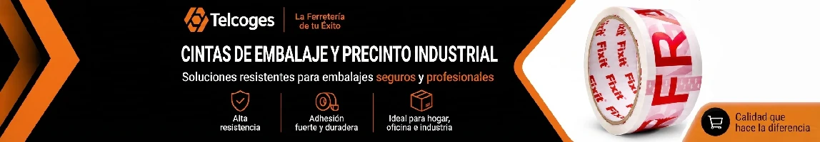 Cintas de embalaje y precinto industrial - Telcoges Ferretería Online