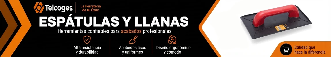 Espatulas y Llanas - Telcoges Ferretería Online